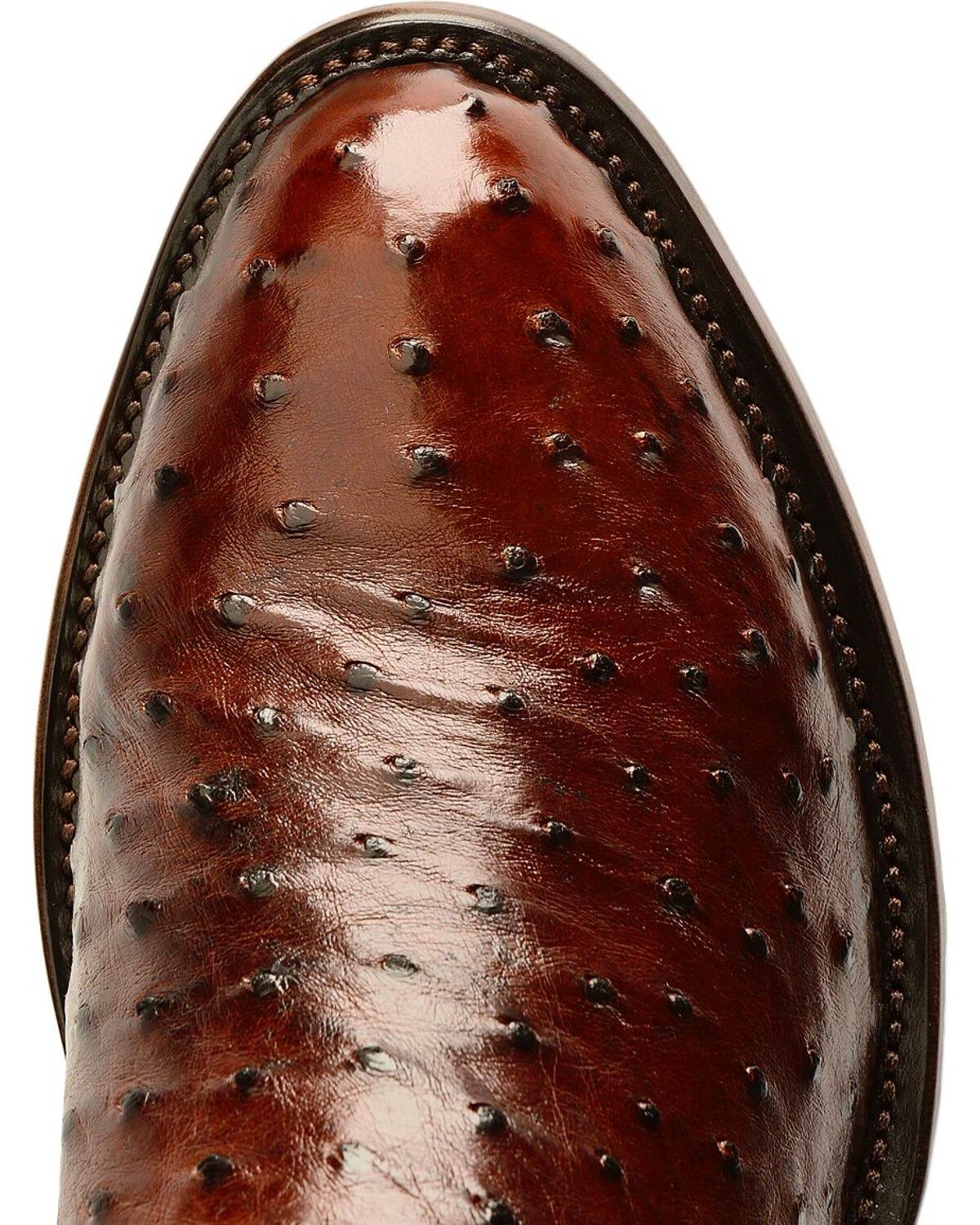 Image #6 - Lucchese Handmade 1883 Full Quill Ostrich Montana Cowboy Boots - Medium Toe, , hi-res