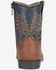 Image #4 - Smoky Mountain Toddler Kids' Autry Western Boots - Round Toe, Navy, hi-res