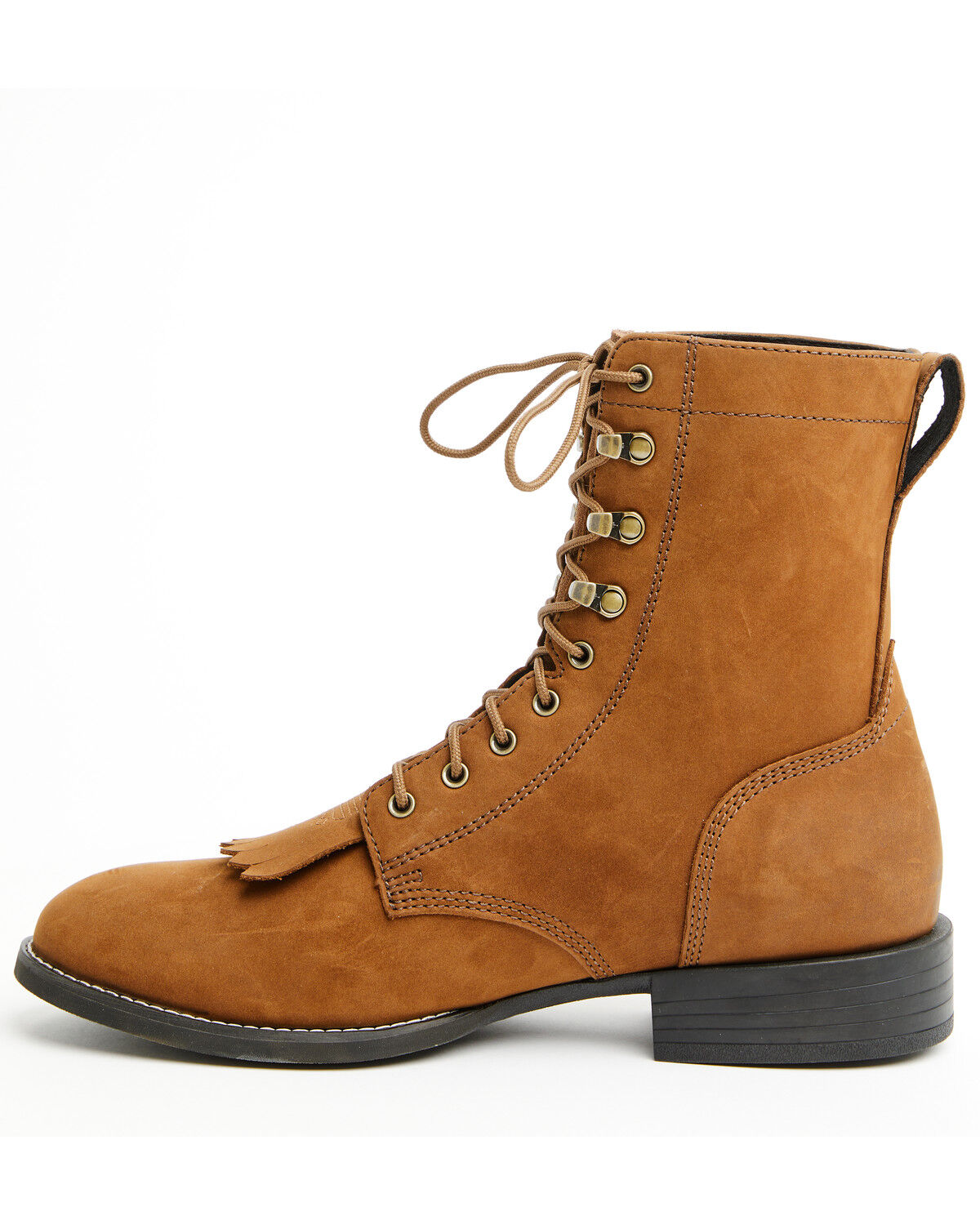 Image #3 - Cody James Men's Highland Distressed Lace-Up Boots - Round Toe, Brown, hi-res