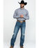 Image #6 - Cody James Core Men's Stonewall Small Plaid Long Sleeve Western Shirt, , hi-res