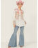 Johnny Was Women's Ryan Embroidered Button Down Long Sleeve Shirt, Natural, hi-res