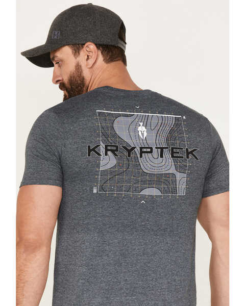Image #4 - Browning Men's Kryptek Graphic T-Shirt, Heather Grey, hi-res