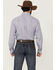 Image #4 - Cinch Men's Striped Print Long Sleeve Button-Down Stretch Western Shirt, Purple, hi-res