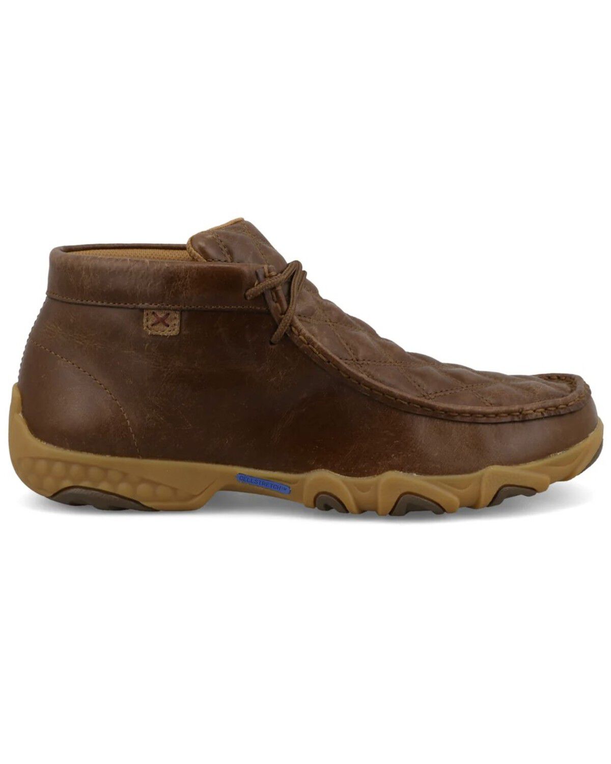 Twisted X Men's Chukka Driving Moccasin, Chestnut, hi-res