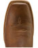 Image #4 - Ariat Men's Sting Western Boots - Broad Square Toe, Tan, hi-res