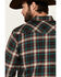 Image #5 - Ariat Men's Harrisburg Retro Plaid Long Sleeve Snap Western Shirt , Brown, hi-res