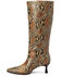 Image #3 - Matisse Women's Carlos Snake Print Tall Fashion Boots - Snip Toe, Brown, hi-res