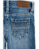 Cody James Toddler Boys' Silverton Light Wash Mid Rise Stretch Relaxed Bootcut Jeans, Light Wash, hi-res