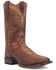Image #1 - Dan Post Men's Ka Western Boots - Broad Square Toe, Brown, hi-res