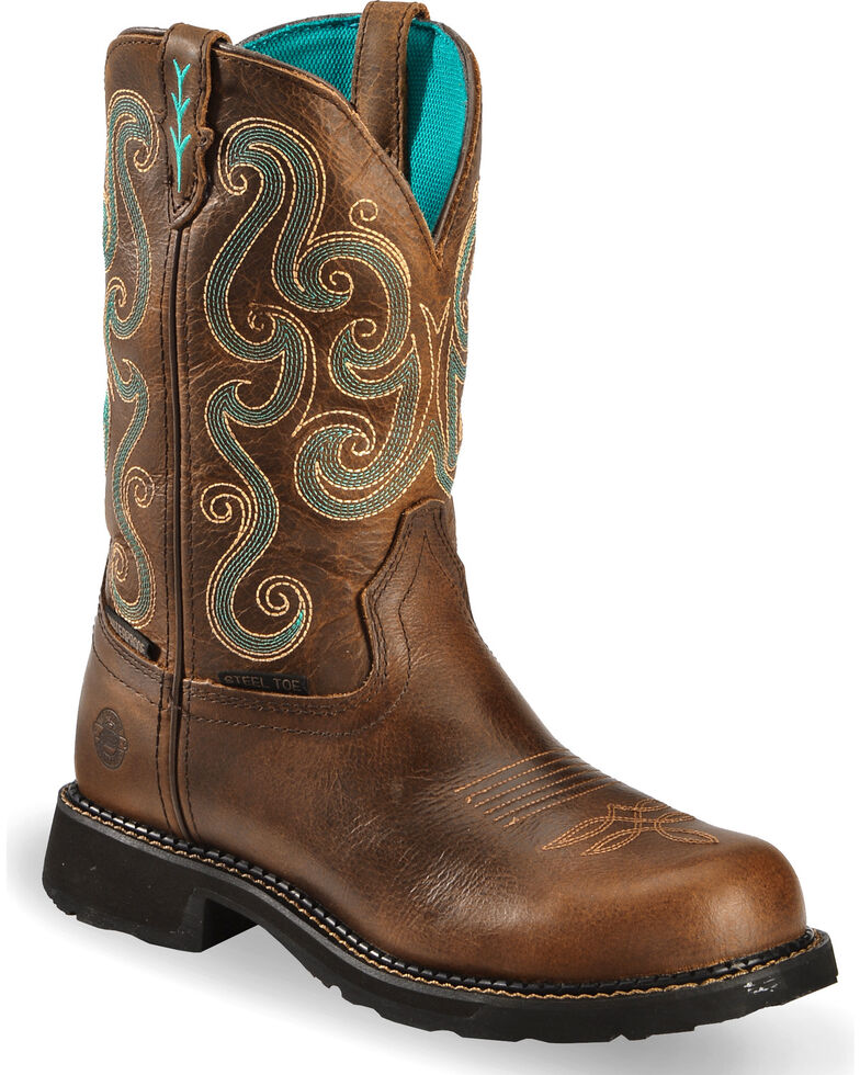justin boots women's loafers