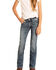 Image #2 - Rock & Roll Denim Girls' Medium Embroidered Bootcut Jeans, , hi-res
