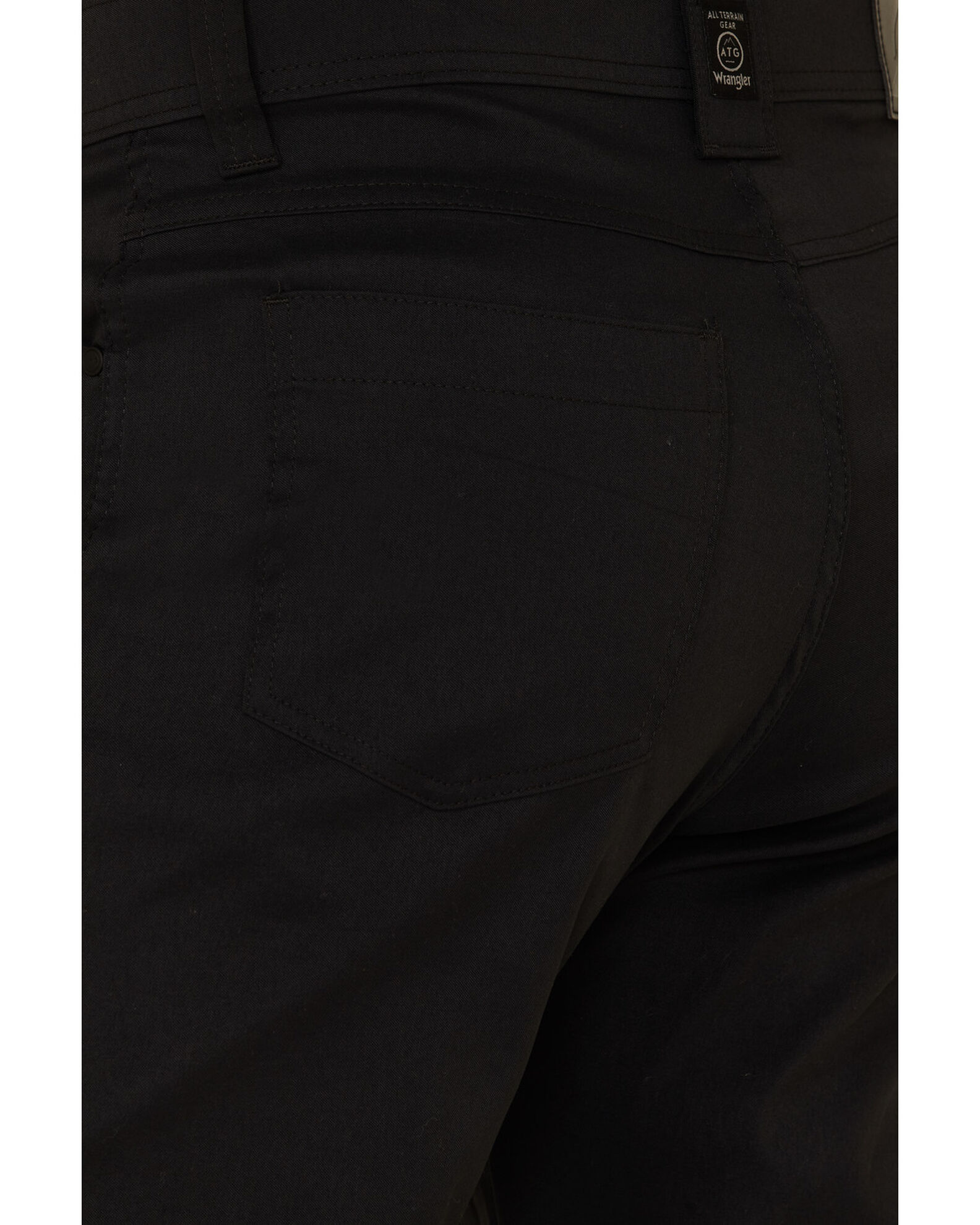 Image #4 - ATG by Wrangler Men's Caviar Synthetic Stretch Utility Pants, Black, hi-res