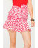 Image #4 - Sage the Label Women's Red Let Her Go Skirt , , hi-res