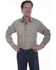 Scully Men's Vintage Slub Long Sleeve Shirt, Brown, hi-res
