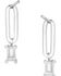Image #2 - Montana Silversmiths Women's Modern Muse Crystal Earrings, Silver, hi-res