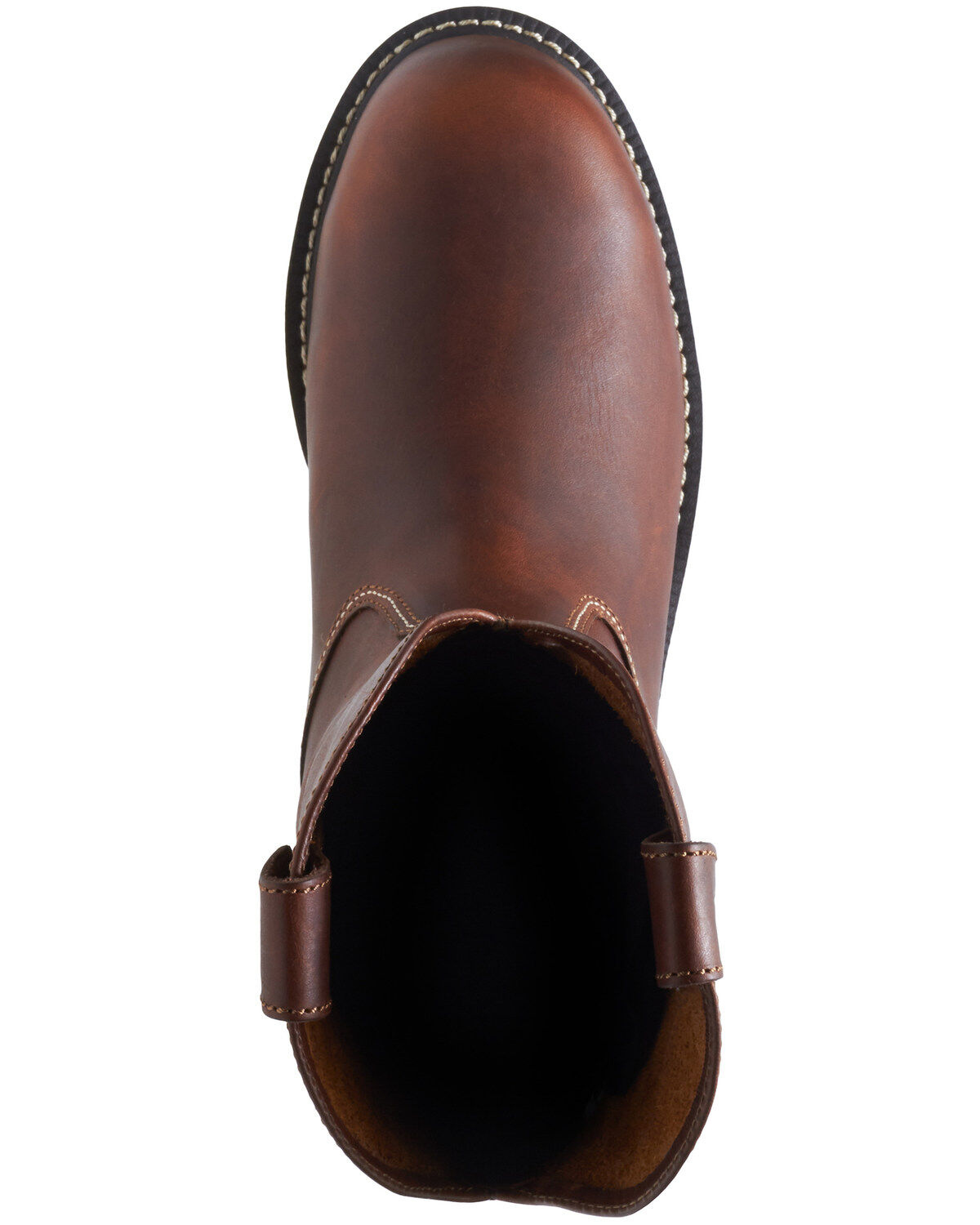 Image #6 - Wolverine Men's I-90 Durashocks Carbonmax Western Work Boots - Composite Toe, Red, hi-res