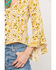 Image #4 - Shyanne Women's Mustard Paisley Patchwork Bell Sleeve Top, , hi-res