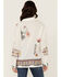Image #4 - Johnny Was Women's Embroidered Conversation Print Long Sleeve Blouse, White, hi-res