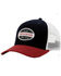 Image #1 - Cinch Men's Circle Logo Patch Ball Cap, Purple, hi-res