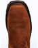 Cody James Men's 11" Decimator Western Work Boots - Steel Toe, Brown, hi-res