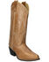 Image #1 - Smoky Mountain Women's Calloway Western Boots - Round Toe, Tan, hi-res
