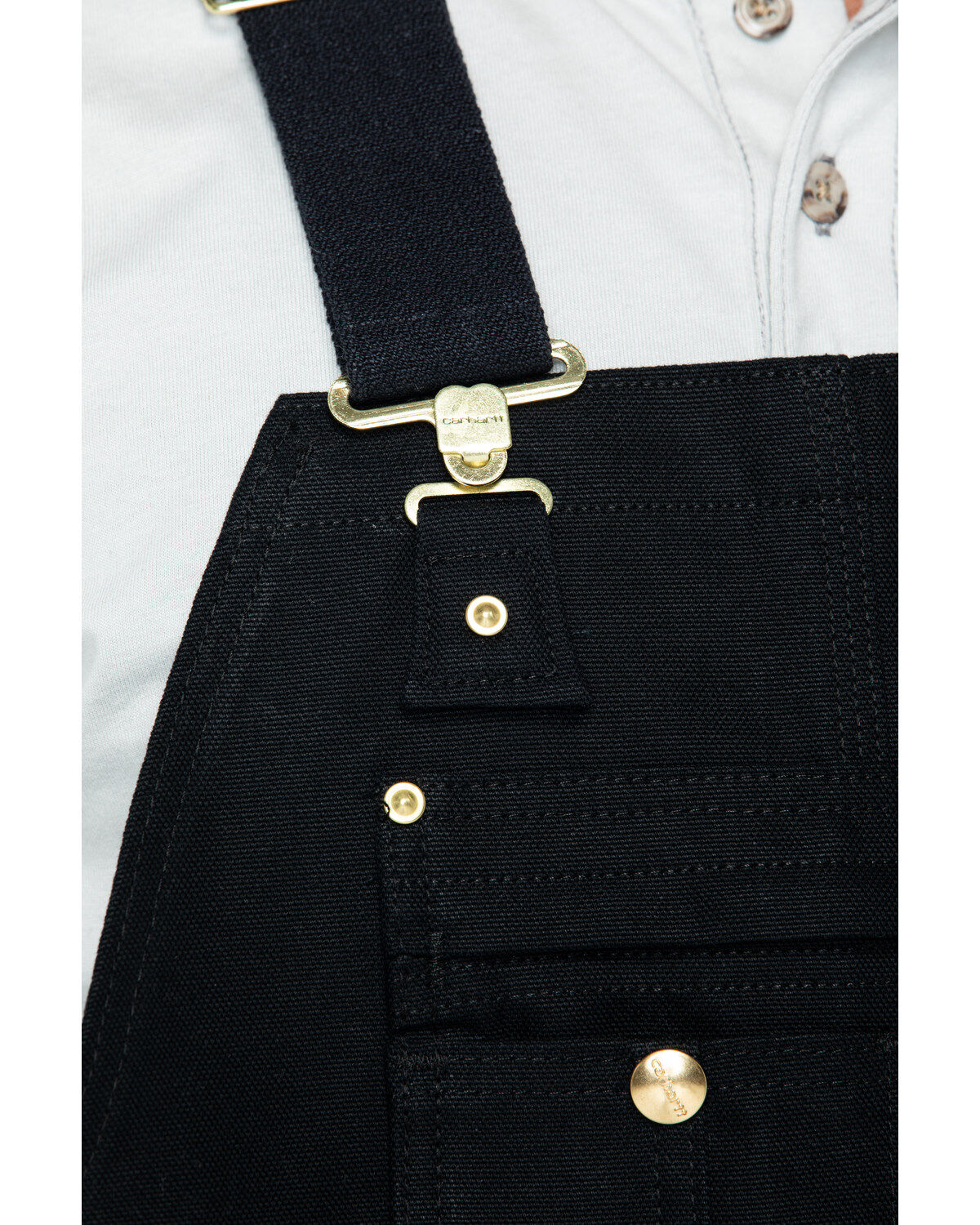 Image #4 - Carhartt Quilt Lined Duck Bib Overalls - Reg, Big. Up to 50" waist, , hi-res