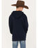 Image #4 - Cody James Boys' West Hooded Sweatshirt , Navy, hi-res