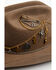 Image #3 - Shyanne Women's Stevie Wool Cowboy Hat, Chocolate, hi-res