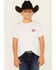 Image #2 - Cody James Boys' Heritage Short Sleeve Graphic T-Shirt, White, hi-res
