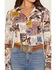 Image #5 - Idyllwind Women's Western Postcard Print Long Sleeve Pullover Stretch Western Shirt, Cream, hi-res
