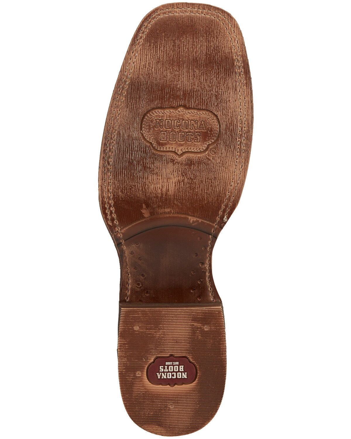 Image #7 - Nocona Men's Bryce Maple Western Boots - Broad Square Toe, , hi-res
