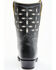 Image #5 - Planet Cowboy Women's Pee-Wee Pair-A-Dice Leather Western Boot - Snip Toe, Black, hi-res