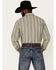 Image #4 - Blue Ranchwear Men's Striped Long Sleeve Pearl Snap Shirt, Sand, hi-res