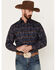 Image #1 - Ariat Men's Giannis Southwestern Print Long Sleeve Snap Western Shirt, , hi-res