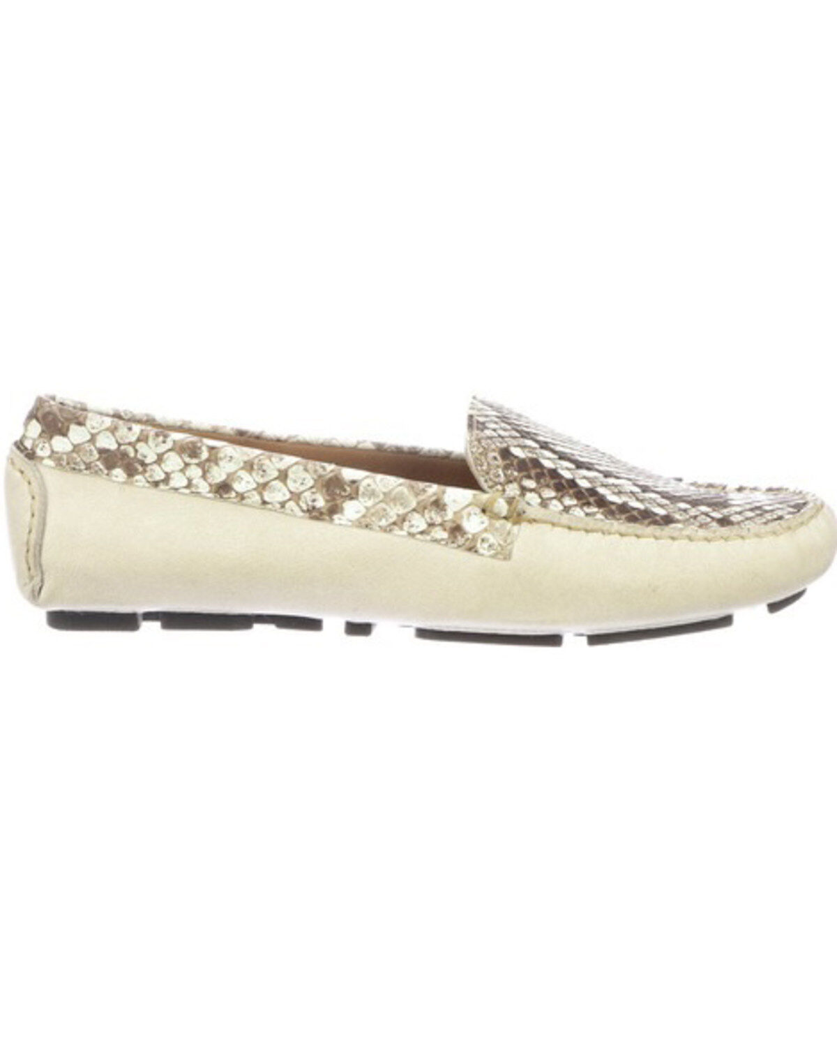 Image #2 - Lucchese Women's Lori Python Plug Driving Shoes - Moc Toe, , hi-res