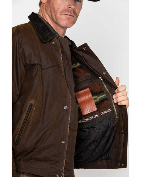 Image #5 - Outback Men's Trailblazer Jacket, Bronze, hi-res