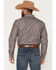 Image #4 - Cody James Men's Trigger Striped Print Long Sleeve Snap Western Shirt, Blue, hi-res