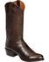 Image #1 - Lucchese Handmade Lonestar Calf Cowboy Boots - Medium Toe, , hi-res