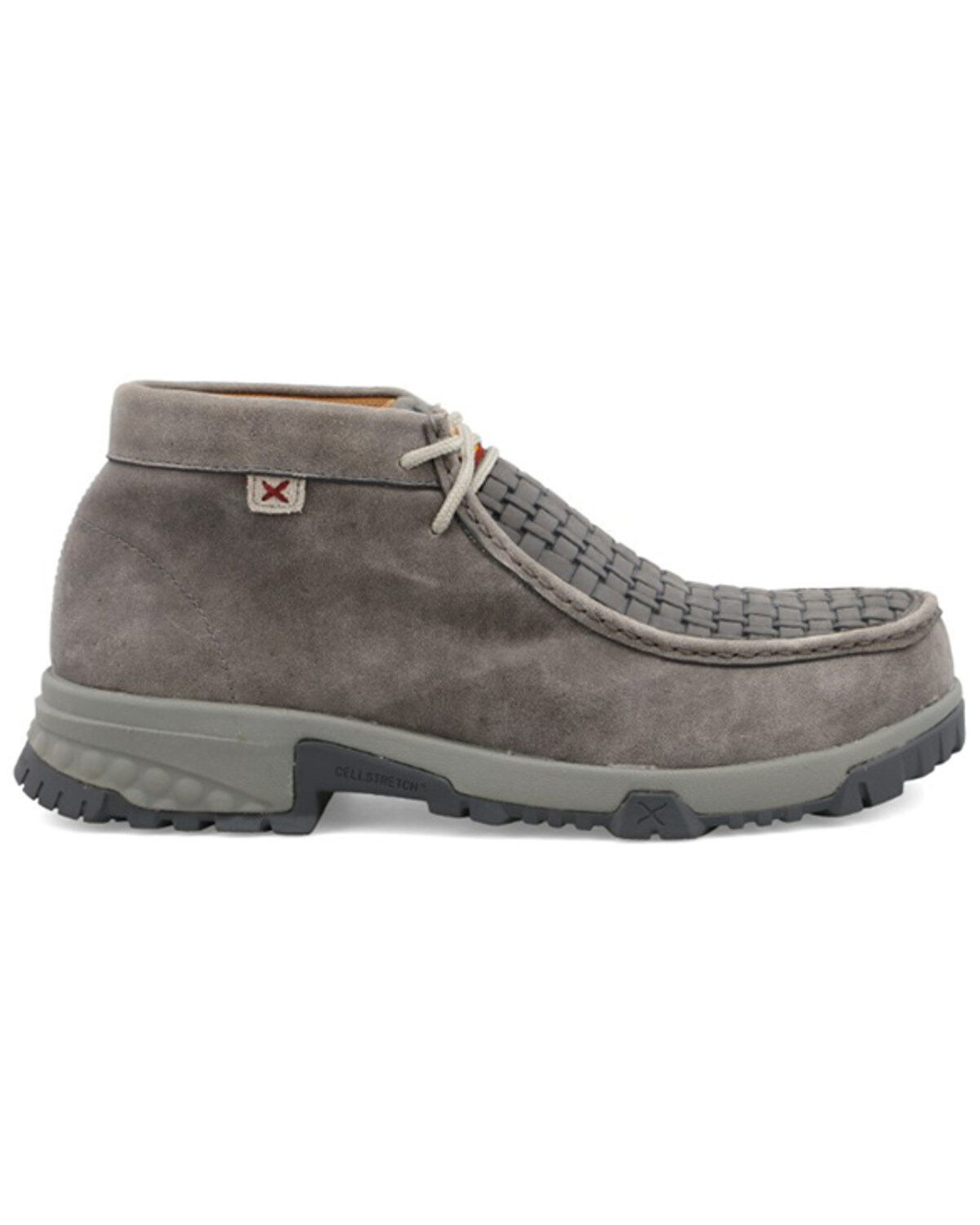 Image #2 - Twisted X Men's Work Chukka Driving Mocs - Nano Composite Toe, Grey, hi-res
