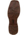 Image #8 - Durango Men's Rebel Western Performance Boots - Broad Square Toe, Coffee, hi-res