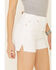 Ariat Women's Rita Boyfriend Shorts, White, hi-res