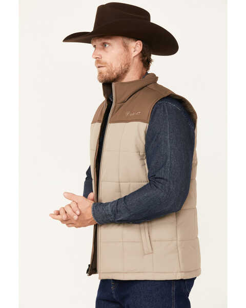 Image #2 - Ariat Men's Crius Insulated Concealed Carry Vest - Big , Brown, hi-res