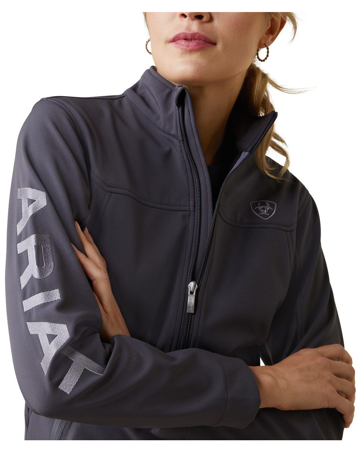 Image #2 - Ariat Women's New Team Softshell Jacket, , hi-res