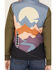 Image #4 - Cleo + Wolf Women's Rising Sun Color Block Puffer Jacket, , hi-res