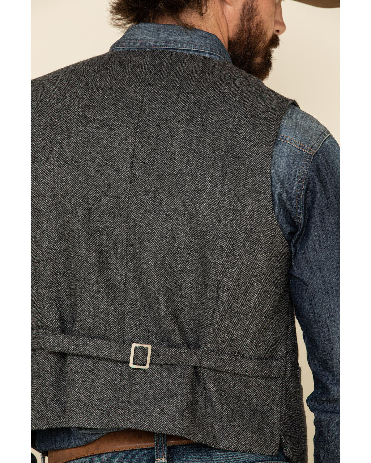Image #5 - Outback Trading Co. Men's Jessie Vest, Charcoal, hi-res