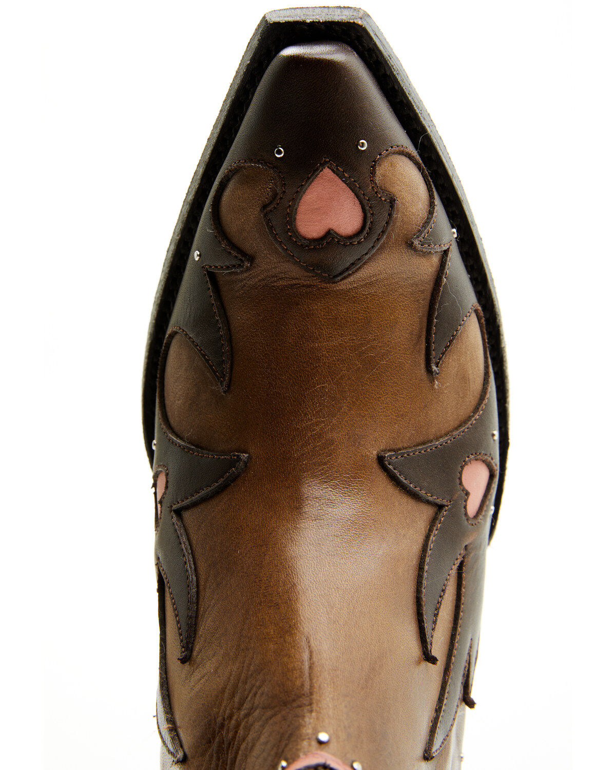 Image #6 - Yippee Ki Yay by Old Gringo Women's Love & Paranoia Western Booties - Snip Toe, Pink, hi-res