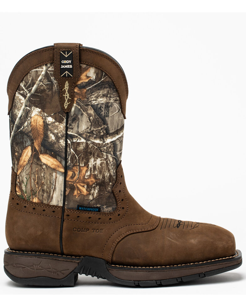 cody james steel toe work boots