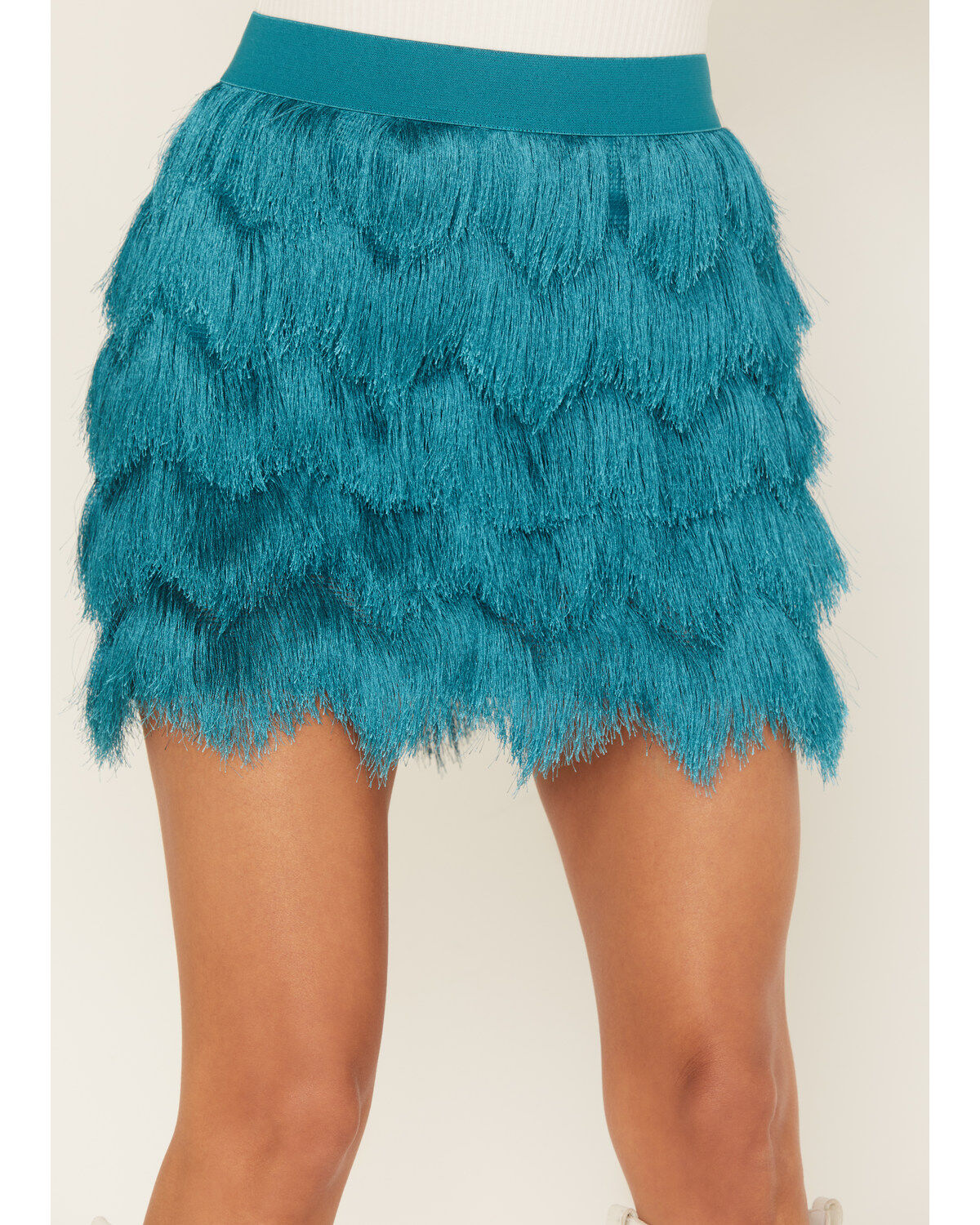 Image #2 - Shyanne Women's Fringe Flapper Mini Skirt, , hi-res