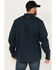 Image #4 - Hawx Men's FR Plaid Print Long Sleeve Button-Down Work Shirt, Blue, hi-res