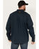 Image #4 - Hawx Men's FR Plaid Print Long Sleeve Button-Down Work Shirt , Blue, hi-res
